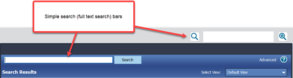 FDA search bars