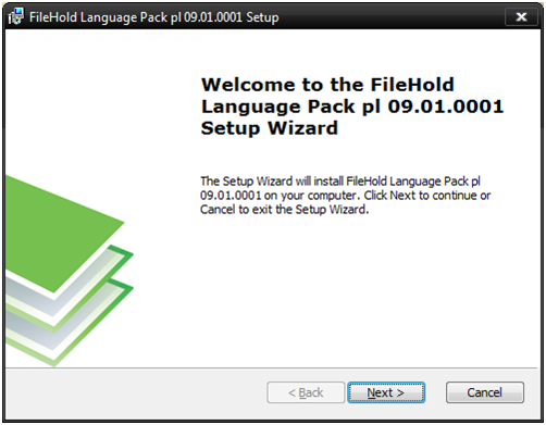 Localization language pack wizard