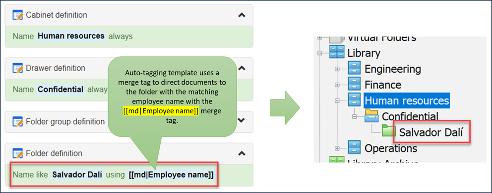 merge tag example with auto-tagging